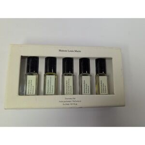 Maison Louis Marie Discovery Set of 5 Perfume Oil Rollerball 5x0.1 Fl. oz. 3 Ml.